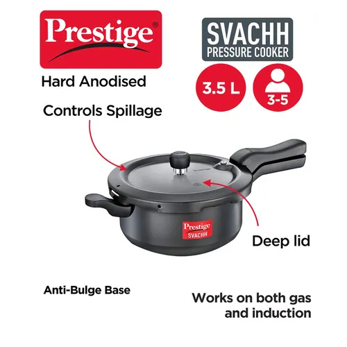 PRESTIGE HA SVACHH OUTER LID PRESSURE COOKER 3.5 LTR - Image 2