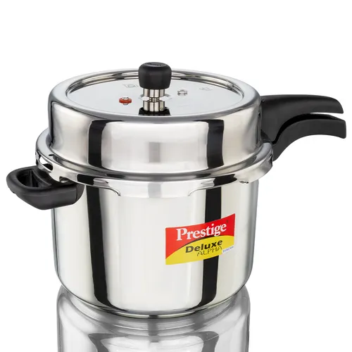 PRESTIGE SS DELUXE ALPHA SVACHH OUTER LID PRESSURE COOKER 8 LTR