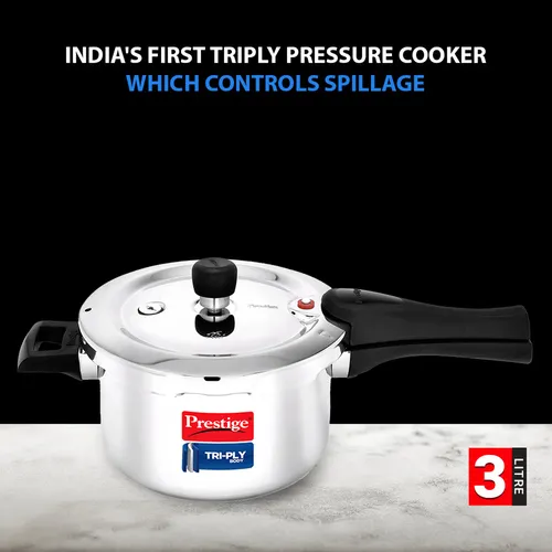PRESTIGE TRIPLY SVACHH OUTER LID PRESSURE COOKER 3 LTR - Image 3