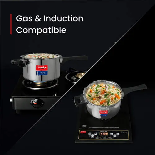 PRESTIGE TRIPLY SVACHH OUTER LID PRESSURE COOKER 3 LTR - Image 5