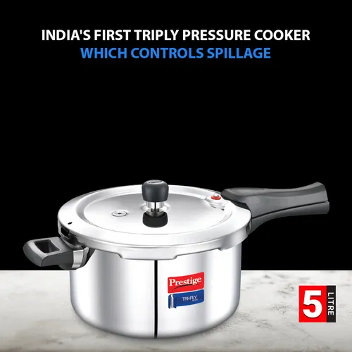 PRESTIGE TRIPLY SVACHH OUTER LID PRESSURE COOKER 5 LTR - Image 4