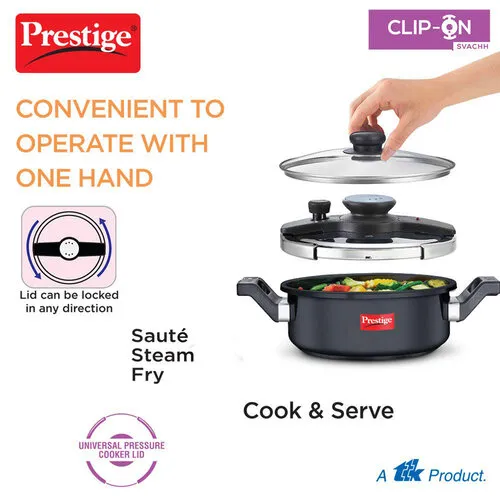 PRESTIGE CLIP-ON HA SVACHH 3 LTR PRESSURE COOKER - Image 3