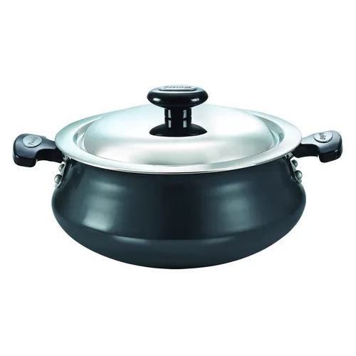PRESTIGE HARD ANODISED PLUS COOKWARE MINI HANDI 2.5 LTR WITH LID