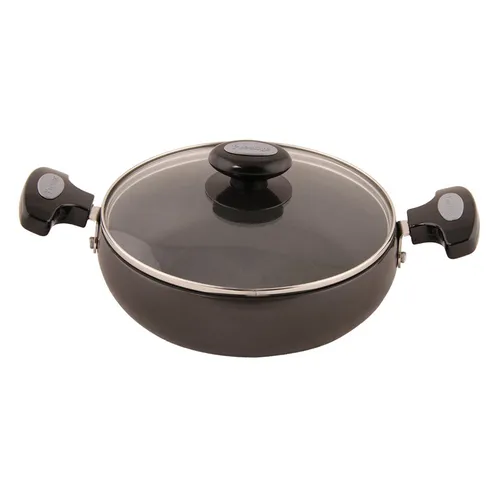 PRESTIGE HARD ANODISED PLUS COOKWARE SAUTE PAN 20 CM WITH LID