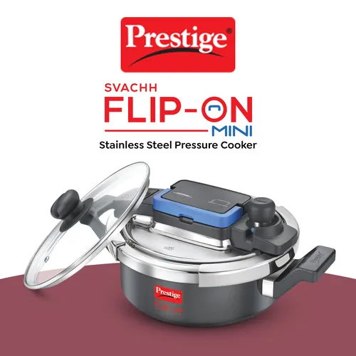 PRESTIGE FLIP-ON HA SVACHH 2 LTR (18 CM) PRESSURE COOKER