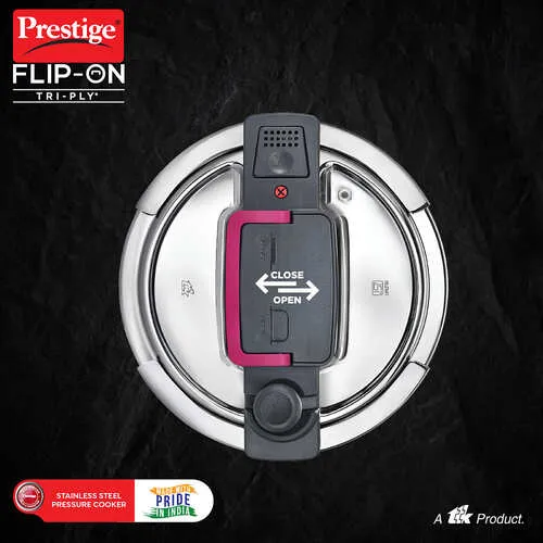 PRESTIGE FLIP-ON TRIPLY SVACHH 3 LTR (18 CM) PRESSURE COOKER - Image 7
