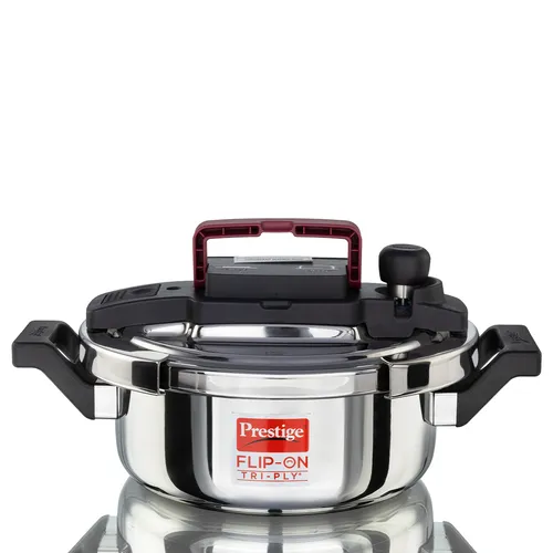 PRESTIGE FLIP-ON TRIPLY SVACHH 3 LTR (22 CM) PRESSURE COOKER