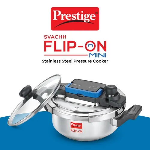 PRESTIGE FLIP-ON SS SVACHH 2 LTR (18 CM) PRESSURE COOKER - Image 5