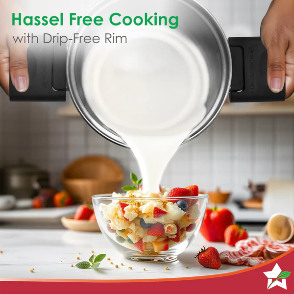 WONDERCHEF S.S. CLICK & COOK CASSEROLE SET OF 2 WITH LIDS (14CM 1L / 19CM 3L) - Image 5