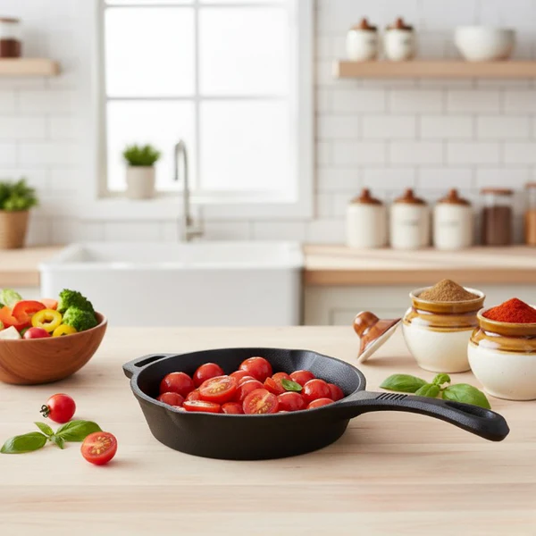 WONDERCHEF FORZA PRE-SEASONED CAST-IRON FRY PAN 15CM 500ML