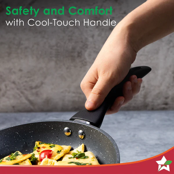 WONDERCHEF DIE-CAST DURALITE COOKWARE FRY PAN 24CM - Image 7