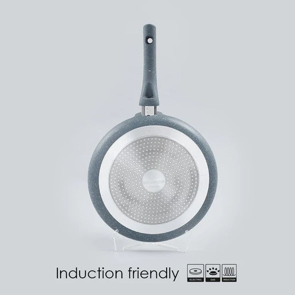 WONDERCHEF GRANITE NON-STICK DOSA TAWA (GREY) 30CM - Image 6