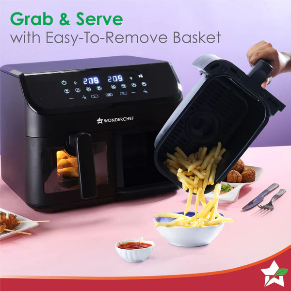 WONDERCHEF REGENTA AIR FRYERS WITH DUAL BASKET 9L - Image 8