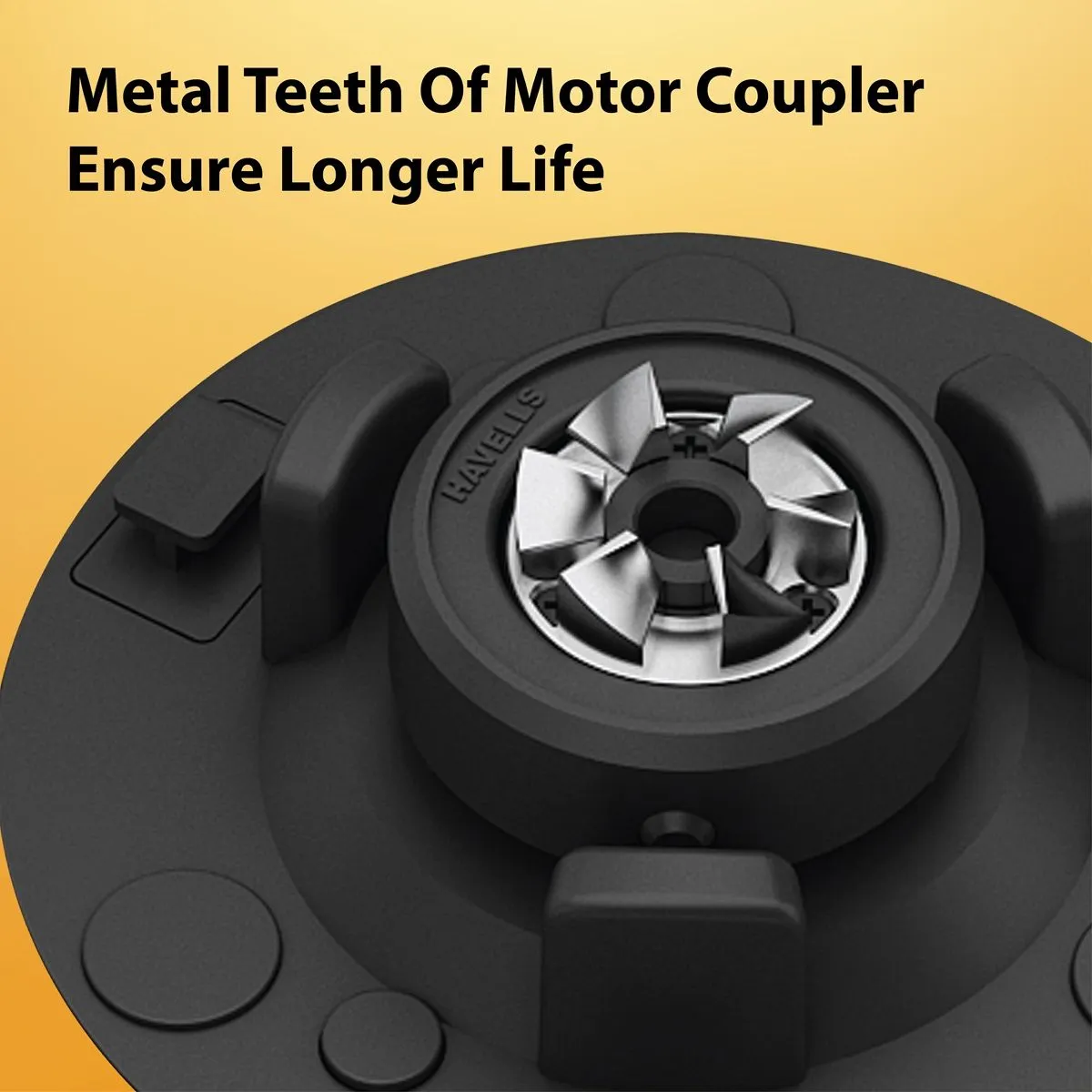 HAVELLS HEXO PLUS BLACK 3 JAR MIXER GRINDER - Image 6