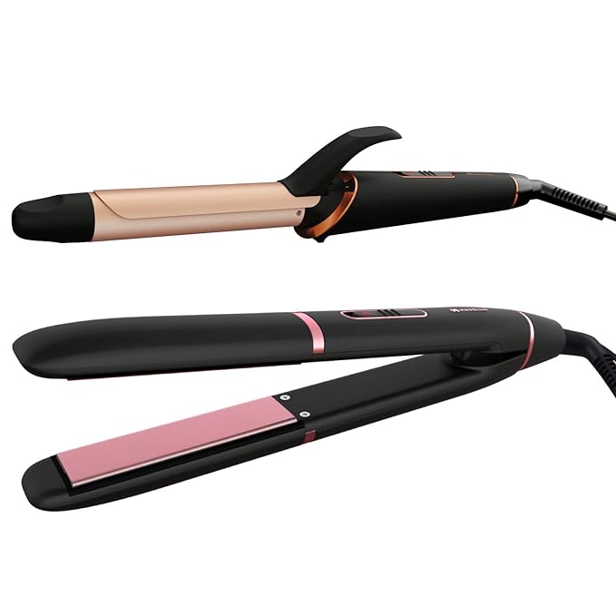 HAVELLS STYLING COMBO STRAIGHTENER & CURLER (HC4055) - Image 2