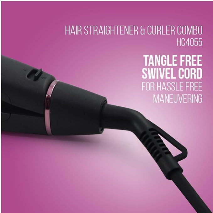 HAVELLS STYLING COMBO STRAIGHTENER & CURLER (HC4055) - Image 6