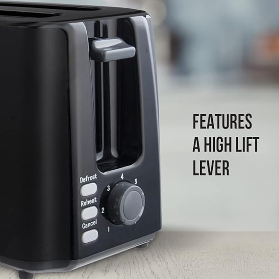 HAVELLS CRISP PLUS 2 SLICE POP-UP TOASTER WITH DUST COVER - Image 2